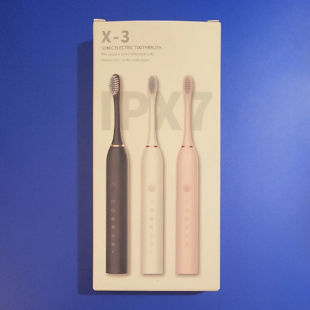 X-3 Sonic Electric Toothbrush In Black